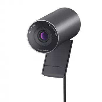 DELL Pro 2K webcam – WB5023, 2560 x 1440 pixels, Full HD, 60 fps, 1280x720@24fps, 1280x720@30fps, 1280x720@60fps, 1920x1080@24fps, 1920x1080@30fps, 1920x1080@60fps,..., 4x, automatisch