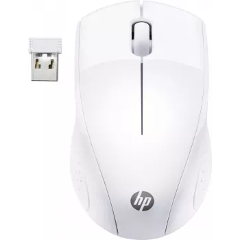 HP draadloze muis 220 (sneeuwwit), optisch, RF draadloos, wit