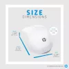 HP draadloze muis 220 (sneeuwwit), optisch, RF draadloos, wit