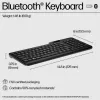 HP 460 multi-device Bluetooth-toetsenbord, full-size (100%), draadloos, Bluetooth, mechanisch, zwart