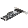 StarTech.com 8-poorts SATA PCIe-kaart – PCI Express 6 Gbit/s SATA-uitbreidingskaart met 4 hostcontrollers – SATA PCIe-controllerkaart – PCI-e x4 Gen 2 naar SATA III – SATA HDD/SSD