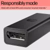 HP 8Y8Y1AA USB-C-naar-DisplayPort-adapter G2, 8K (7680 x 4320), zwart