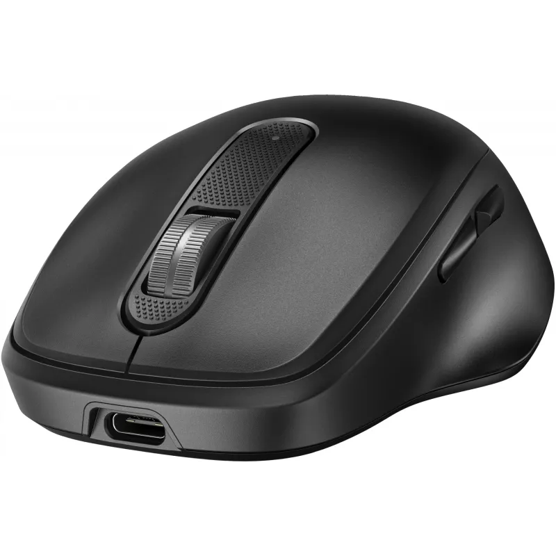 HP 510 ultrasnelle oplaadbare draadloze muis, dubbelhandig, RF Wireless, 4000 DPI, zwart