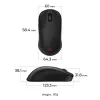 ZOWIE U2-DW muis gaming rechtshandig RF Wireless 3200 DPI