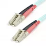StarTech.com 1m (3ft) LC/UPC naar LC/UPC OM3 multimode glasvezelkabel, full-duplex 50/125µm zipcord glasvezelkabel, 100G, lage invoegverliezen, LSZH glasvezel-patchkabel