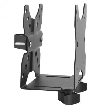 StarTech.com thin-client-houder – VESA-montagebeugel, monitorstandaard-cpu-houder, kleine desktop, 5 kg, 75 x 75, 100 x 100 mm, zwart, kunststof, staal