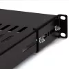 StarTech.com ADJSHELF 1U geventileerde serverrackplank met instelbare diepte, 19 inch, 80 kg (175 lb), inbouwdiepte 480–960 mm (19,5–38 inch), 70 cm (27,5 inch) diep, zwart