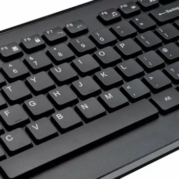 Targus AKM610NO toetsenbord muis inbegrepen universeel RF draadloos QWERTY Nordic zwart