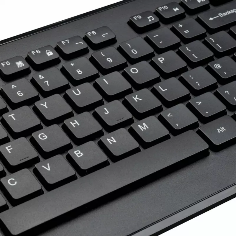 Targus AKM610NO toetsenbord muis inbegrepen universeel RF draadloos QWERTY Nordic zwart