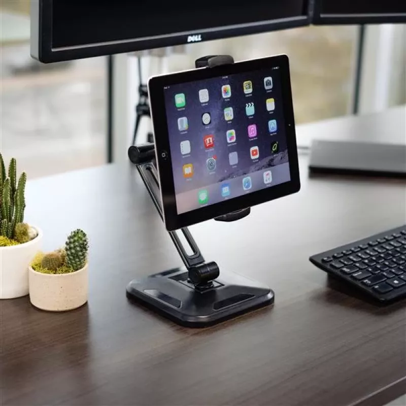 StarTech.com verstelbare tabletstandaard met arm – zwenkbaar – wandmontage