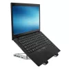 Targus AWU100205GL laptopstandaard met 4-poorts usb-hub, 25,4–39,6 cm (10–15,6 inch), zilver