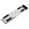Targus AWU100205GL laptopstandaard met 4-poorts usb-hub, 25,4–39,6 cm (10–15,6 inch), zilver