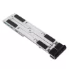 Targus AWU100205GL laptopstandaard met 4-poorts usb-hub, 25,4–39,6 cm (10–15,6 inch), zilver