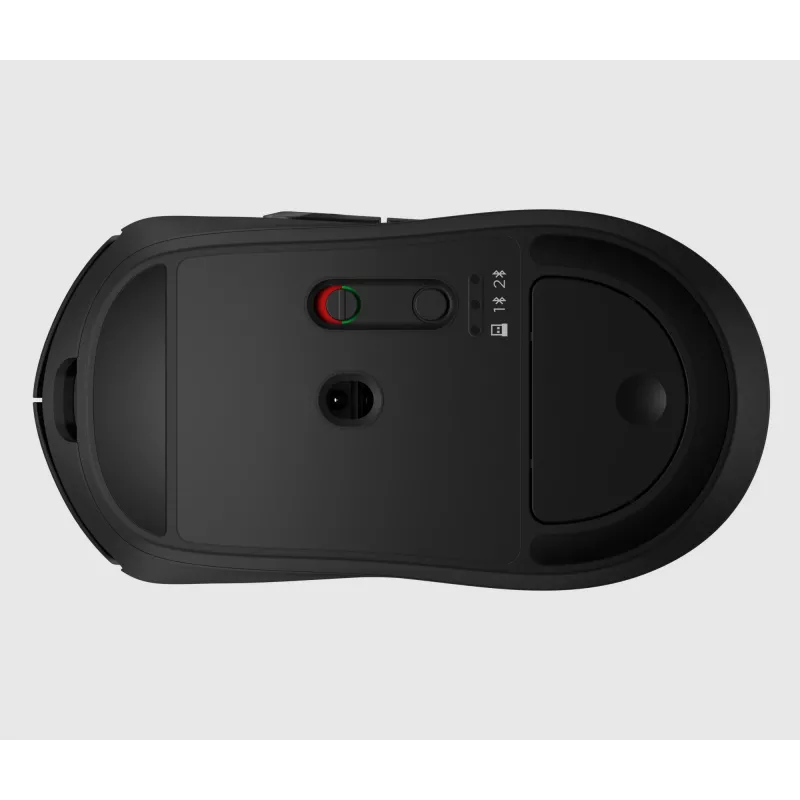HP 700 oplaadbare draadloze muis, voor beide handen, RF Wireless + Bluetooth, 6000 DPI, zwart