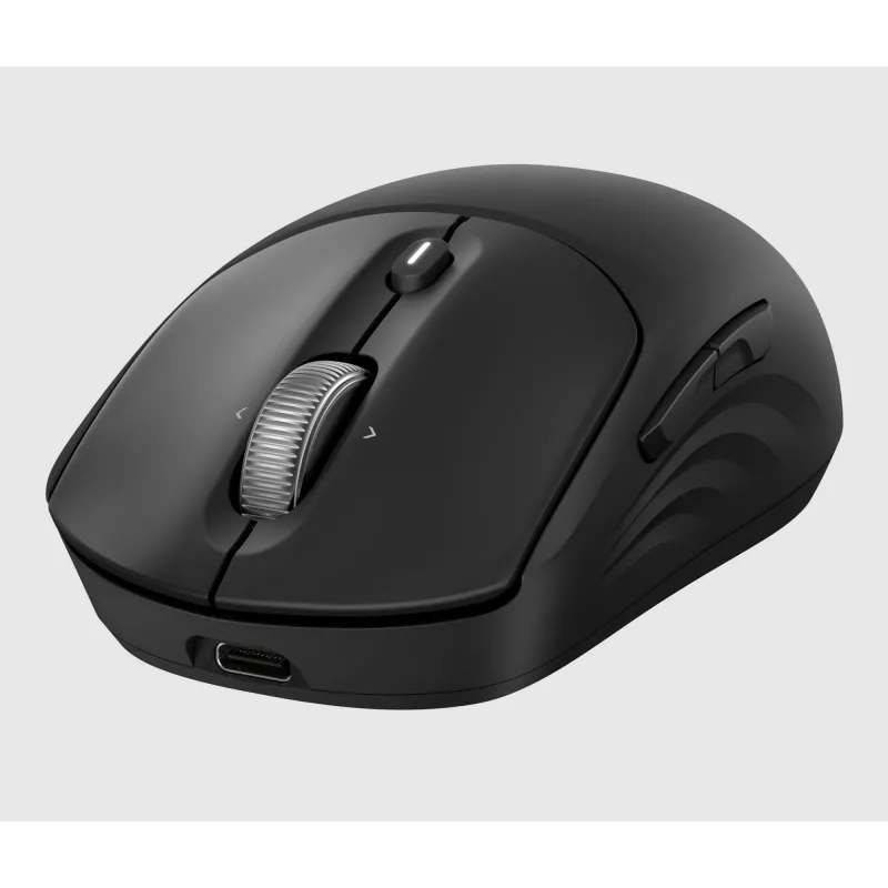 HP 700 oplaadbare draadloze muis, voor beide handen, RF Wireless + Bluetooth, 6000 DPI, zwart