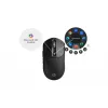 HP 700 oplaadbare draadloze muis, voor beide handen, RF Wireless + Bluetooth, 6000 DPI, zwart