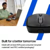 HP 700 oplaadbare draadloze muis, voor beide handen, RF Wireless + Bluetooth, 6000 DPI, zwart