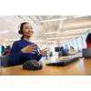 HP 700 oplaadbare draadloze muis, voor beide handen, RF Wireless + Bluetooth, 6000 DPI, zwart