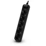 CyberPower B0520SC0-DE overspanningsbeveiliging, 5 Schuko-stopcontacten, 1,8 m, zwart