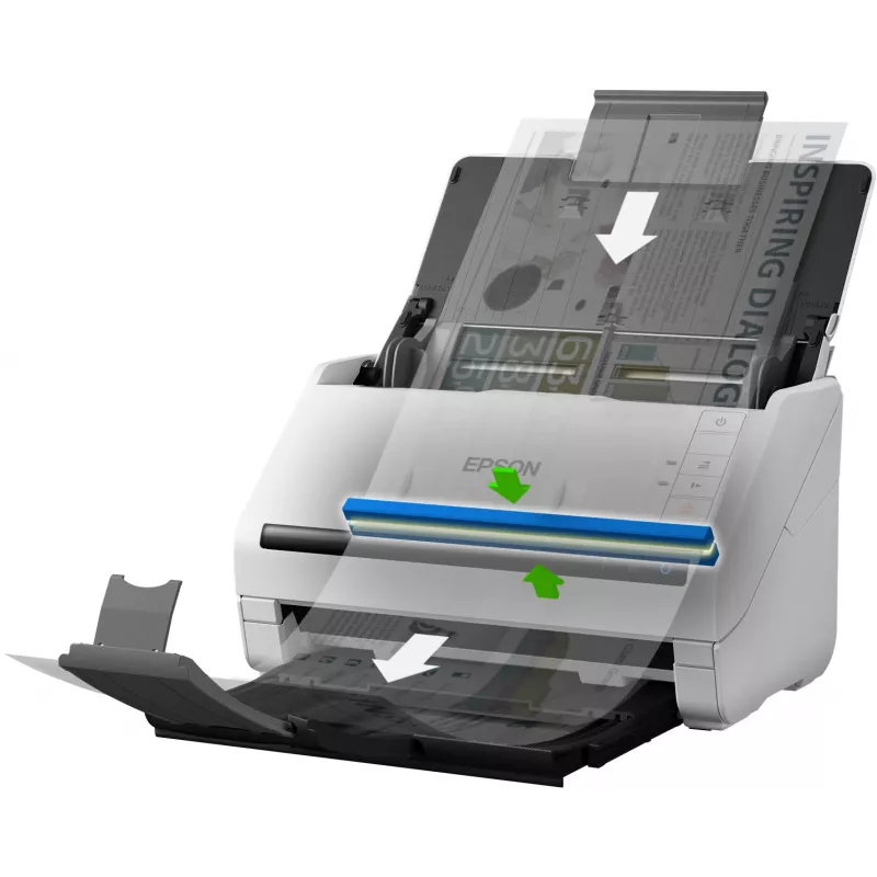 Epson WorkForce DS-530 II documentfeeder-scanner 600 x 600 DPI A4 zwart, wit