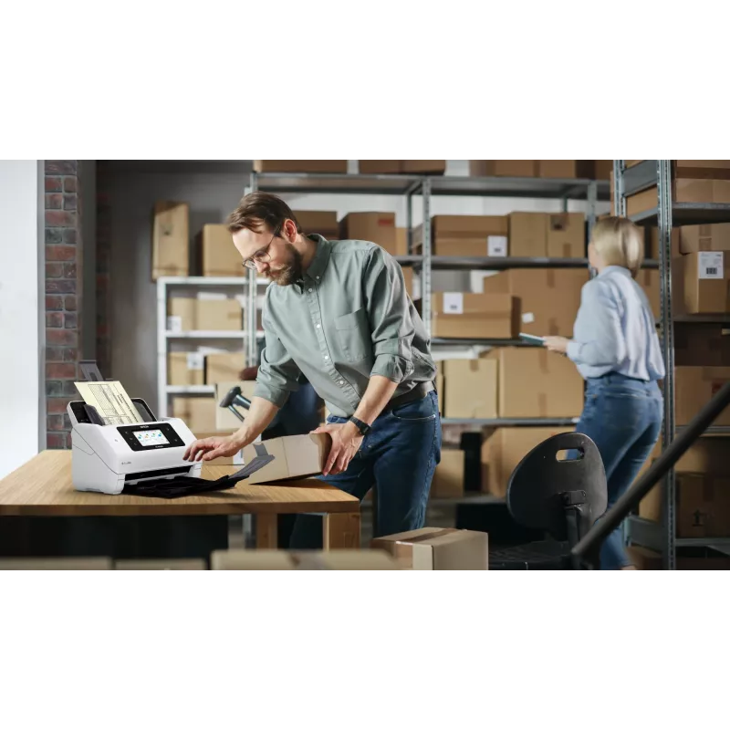 Epson WorkForce DS-800WN documentfeeder-scanner 600 x 600 DPI A4 wit