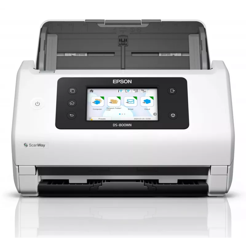 Epson WorkForce DS-800WN documentfeeder-scanner 600 x 600 DPI A4 wit