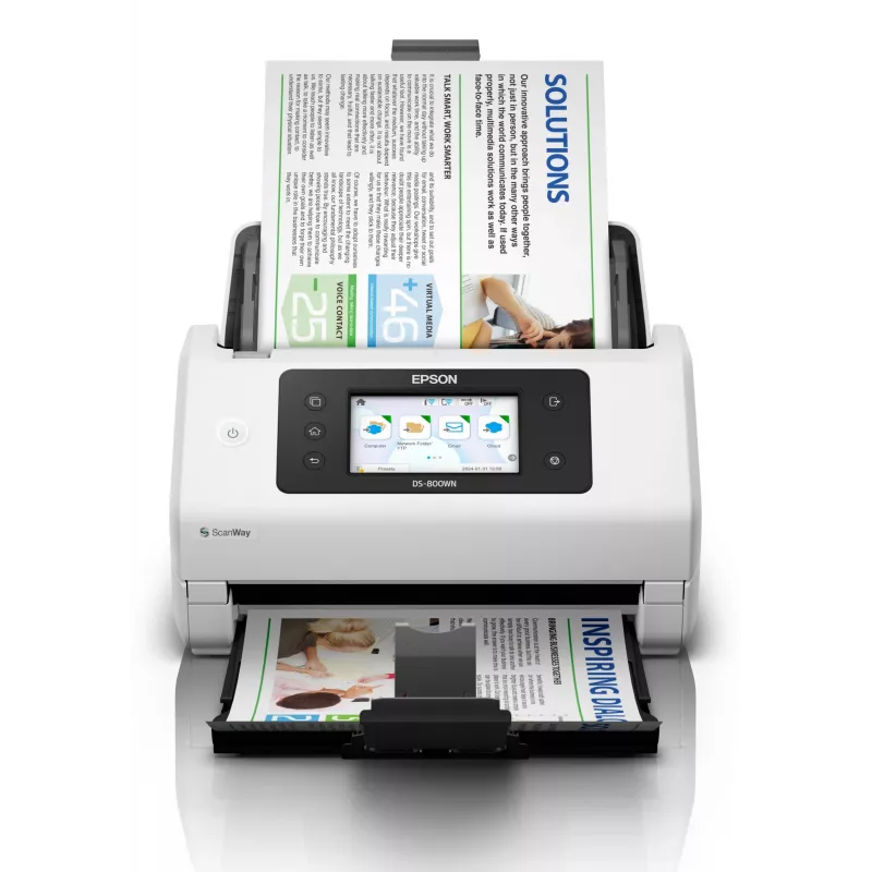 Epson WorkForce DS-800WN documentfeeder-scanner 600 x 600 DPI A4 wit