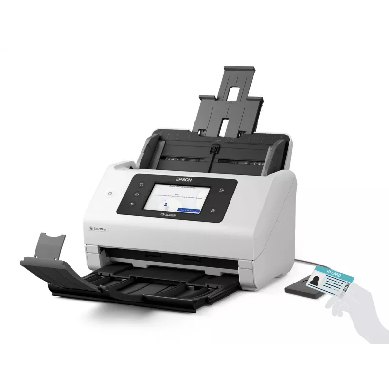 Epson WorkForce DS-800WN documentfeeder-scanner 600 x 600 DPI A4 wit