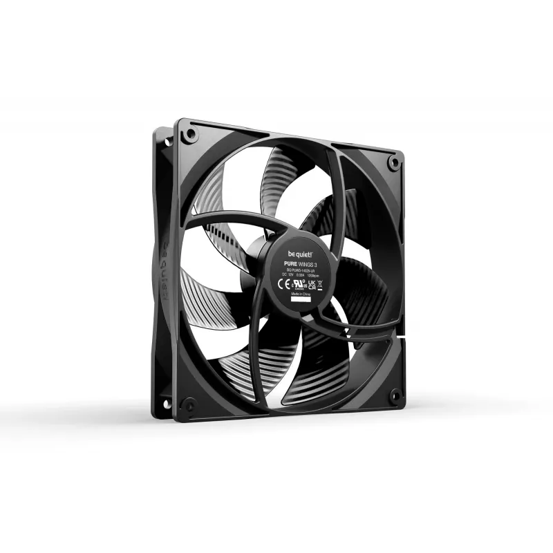 be quiet! Pure Wings 3 140mm computerbehuizingsventilator 14 cm zwart 1 stuk