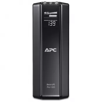 APC Power Saving Back-UPS RS 1500 230V CEE 7/5, line-interactive, 1,5 kVA, 865 W, 445 J, type E / F, gesloten loodaccu (VRLA)