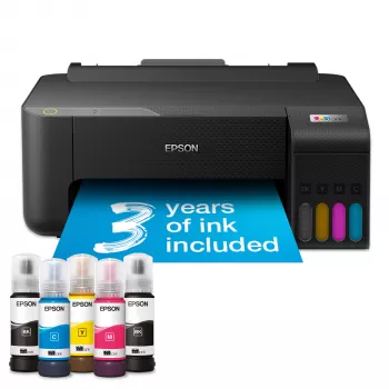 Inktjetprinter Epson EcoTank L1230 kleur, 4 cartridges, A4, 5760x1440 DPI, zwart