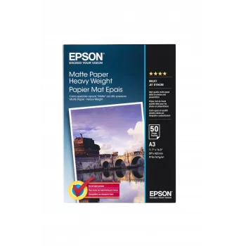 Epson Matte Paper Heavy Weight, DIN A3, 167 g/m², 50 vel