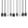 StarTech.com 2-poorts dual-monitor DisplayPort-kabel-KVM-switch, 4K 60Hz, compacte KVM-switch met geïntegreerde 1,5 m USB-A-/DisplayPort-/audiokabels, busgevoed – omschakelen via afstandsbedieningstoets/hotkeys
