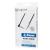 Audiokabel LogiLink 3,5 mm – 3,5 mm, 1 m, blauw