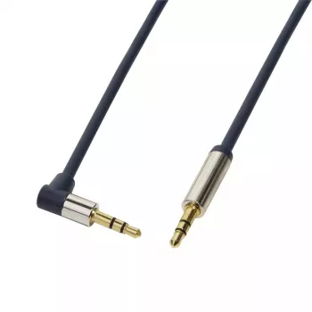 Audiokabel LogiLink 3,5 mm – 3,5 mm, 1 m, blauw