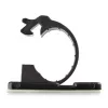 StarTech.com 100 zelfklevende kabelmanagement-clips zwart – netwerk-/ethernet-/bureautafel-/computerkabelorganizer – plakkabel-/draadhouder – nylon zelfklembeugel UL/94V-2 brandwerend