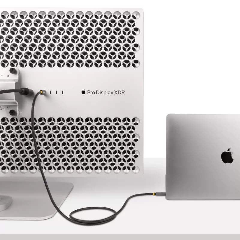 StarTech.com 1 m USB4-kabel, USB-IF-gecertificeerde USB-C-kabel, 40 Gbit/s, USB Type-C datatransmissiekabel, 100 W Power Delivery, 8K 60 Hz, compatibel met Thunderbolt 4/3/USB 3.2