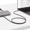 StarTech.com 1 m USB4-kabel, USB-IF-gecertificeerde USB-C-kabel, 40 Gbit/s, USB Type-C datatransmissiekabel, 100 W Power Delivery, 8K 60 Hz, compatibel met Thunderbolt 4/3/USB 3.2