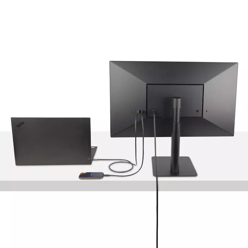 StarTech.com 1 m USB4-kabel, USB-IF-gecertificeerde USB-C-kabel, 40 Gbit/s, USB Type-C datatransmissiekabel, 100 W Power Delivery, 8K 60 Hz, compatibel met Thunderbolt 4/3/USB 3.2