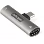 StarTech.com CDP235APDM USB-C audio- en laadadapter met 3,5 mm TRRS koptelefoon-/headsetaansluiting en 60 W USB-C Power Delivery-doorvoerlading, voor telefoon/tablet/laptop
