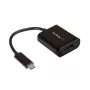 StarTech.com USB-C naar DisplayPort adapter - 4K 60Hz/8K 30Hz - USB Type-C naar DP 1.4 HBR2 adapter dongle - compacte USB-C (DP Alt Mode) monitor videoconverter - Thunderbolt 3 compatibel