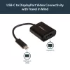 StarTech.com USB-C naar DisplayPort adapter - 4K 60Hz/8K 30Hz - USB Type-C naar DP 1.4 HBR2 adapter dongle - compacte USB-C (DP Alt Mode) monitor videoconverter - Thunderbolt 3 compatibel