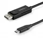 StarTech.com 2m USB-C naar DisplayPort 1.4 kabel 8K 60Hz/4K - bidirectionele DP naar USB-C of USB-C naar DP omkeerbare videoadapterkabel - HBR3/HDR/DSC - USB Type-C/Thunderbolt 3 monitorkabel (CDP2DP142MBD)
