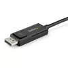 StarTech.com 2m USB-C naar DisplayPort 1.4 kabel 8K 60Hz/4K - bidirectionele DP naar USB-C of USB-C naar DP omkeerbare videoadapterkabel - HBR3/HDR/DSC - USB Type-C/Thunderbolt 3 monitorkabel (CDP2DP142MBD)