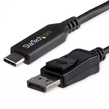 StarTech.com 6ft/1.8m USB-C-naar-DisplayPort-1.4-kabel – 4K/5K/8K USB Type-C-naar-DP-1.4-Alt-Mode-videoadapter-converter – HBR3/HDR/DSC – 8K-60Hz-DP-monitorkabel voor USB-C/Thunderbolt 3