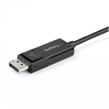 StarTech.com 1m USB-C naar DisplayPort 1.2 kabel 4K 60Hz - bidirectionele DP naar USB-C of USB-C naar DP omkeerbare video-adapterkabel - HBR2/HDR - USB Type C/Thunderbolt monitorkabel