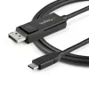 StarTech.com 1m USB-C naar DisplayPort 1.2 kabel 4K 60Hz - bidirectionele DP naar USB-C of USB-C naar DP omkeerbare video-adapterkabel - HBR2/HDR - USB Type C/Thunderbolt monitorkabel