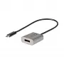 StarTech.com USB-C-naar-DisplayPort-adapter – 8K/4K 60Hz USB-C-naar-DisplayPort-1.4-adapter-dongle – USB Type-C-naar-DP-monitor-videoconverter – compatibel met Thunderbolt 3 – met 30 cm lang, vast kabel