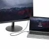 StarTech.com 1m USB-C naar DisplayPort 1.2 kabel 4K 60Hz – USB-C naar DisplayPort adapterkabel – HBR2 – USB Type-C DP Alt Mode naar DP monitor videokabel – werkt met Thunderbolt 3 – zwart