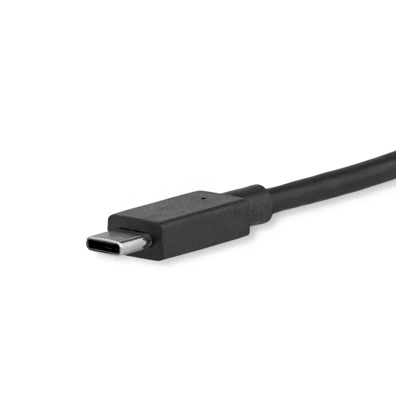 StarTech.com 1,8 m USB-C-naar-DisplayPort-1.2-kabel 4K 60 Hz – USB-C-naar-DisplayPort-adapterkabel HBR2 – USB Type-C DP Alt Mode naar DP monitor videokabel – werkt met Thunderbolt 3 – zwart